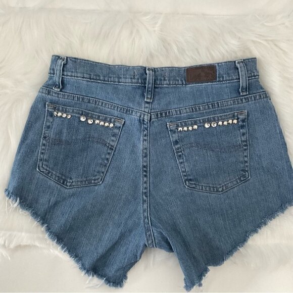 Vintage Lee Shorts Size 6 - Picture 2 of 7